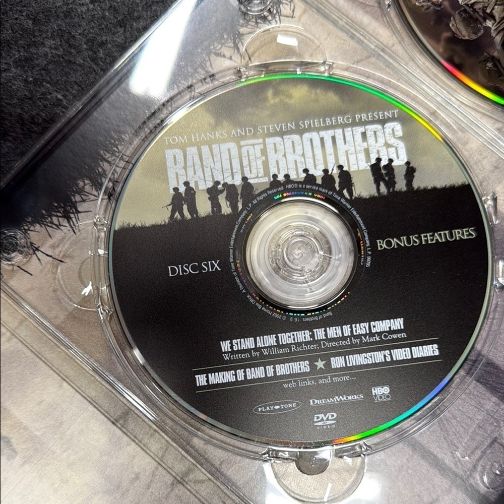 Band of Brothers DVD’s Camaraderie Themed Metal Tin Box - Picture 6 of 12